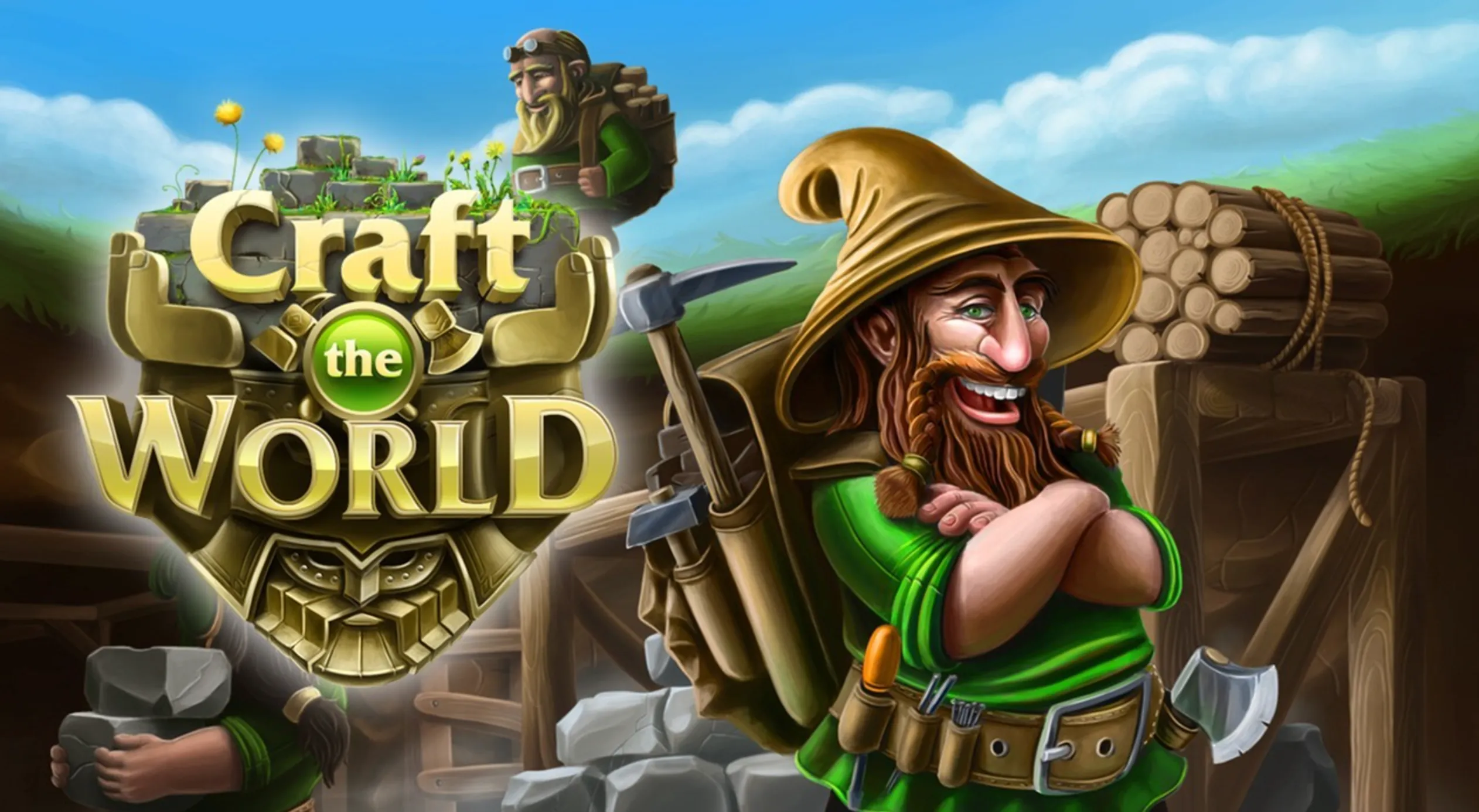Craft The World vs growtopia